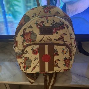 Harry Potter loungefly backpack